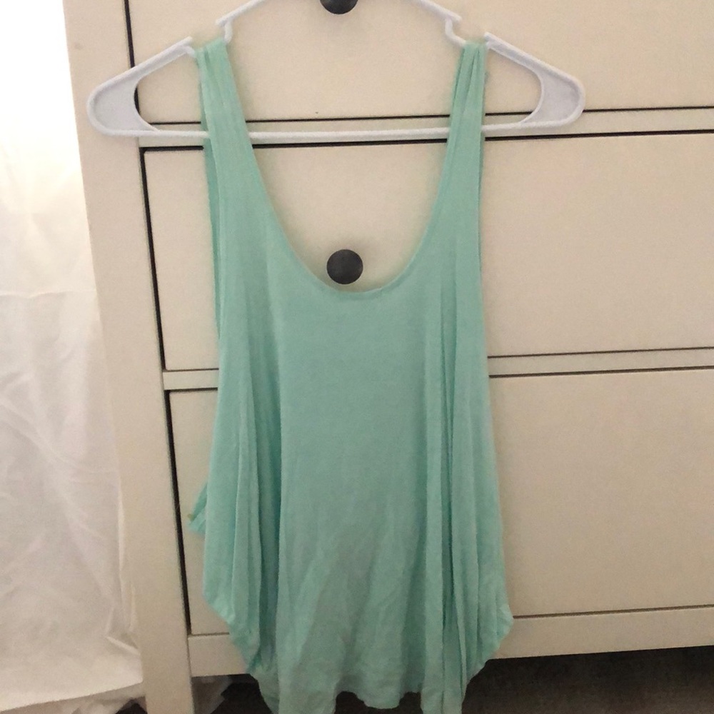 Scooped tshirt tank top